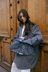 Attire clutch dark grey