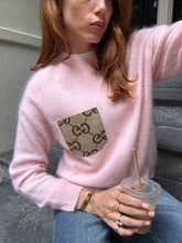 Cashmere pull pink