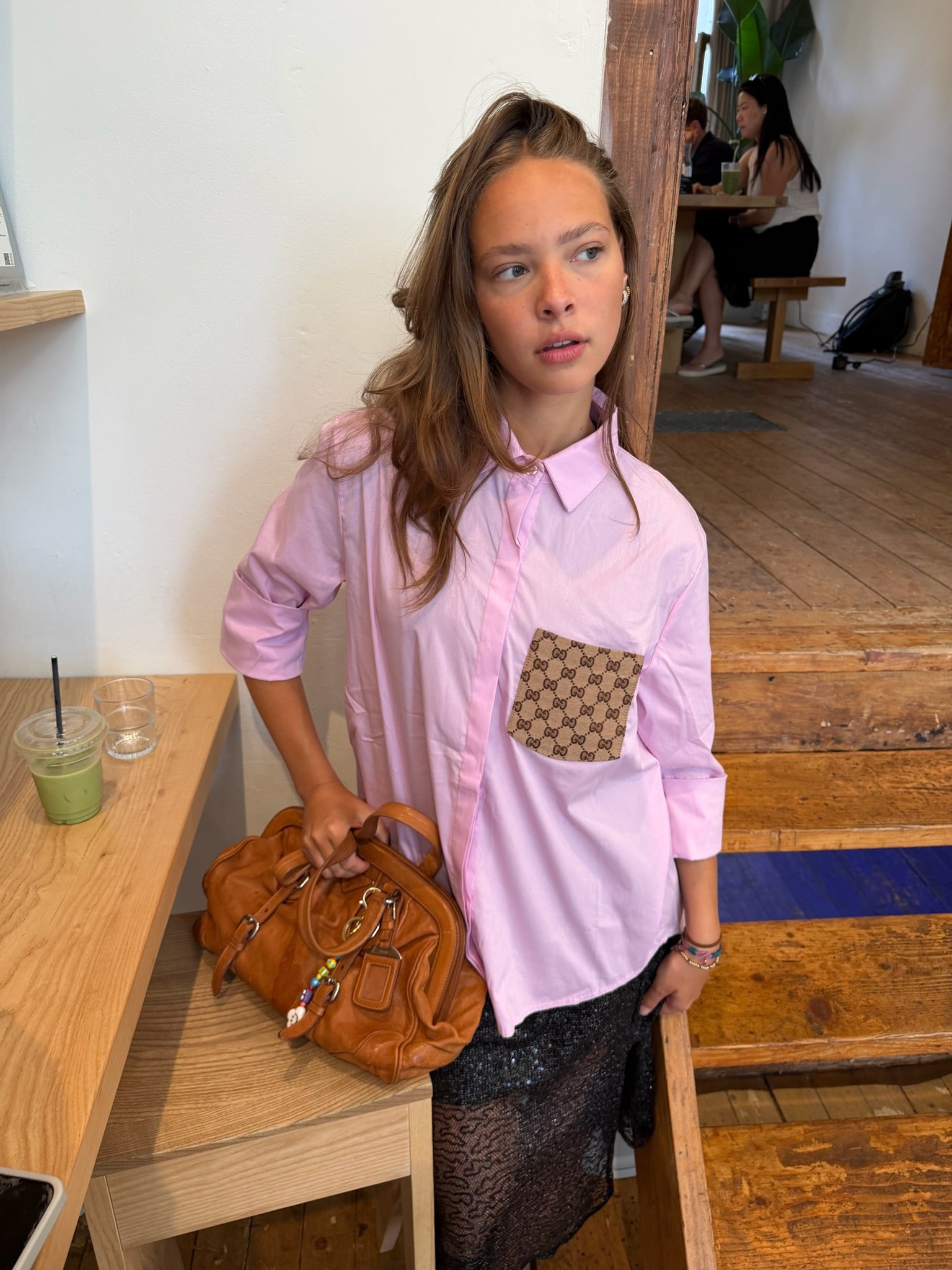 Attire blouse pink