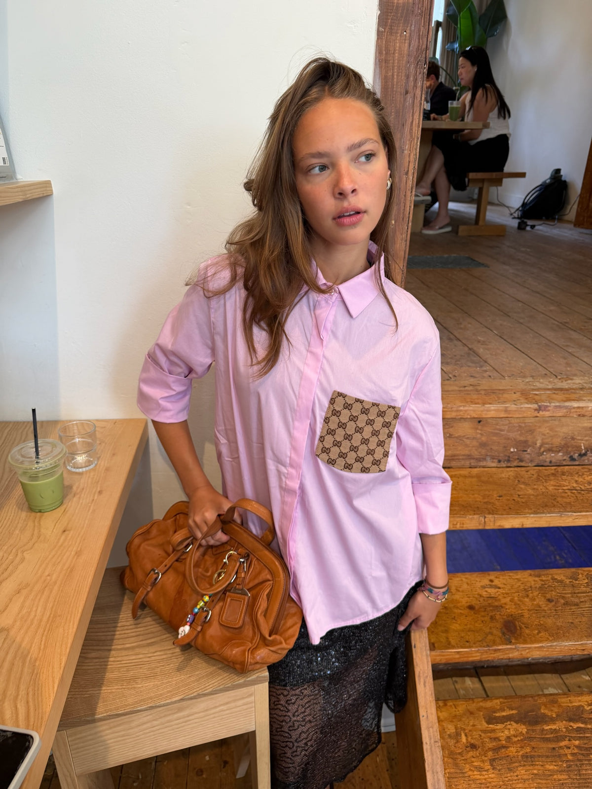 Attire blouse pink
