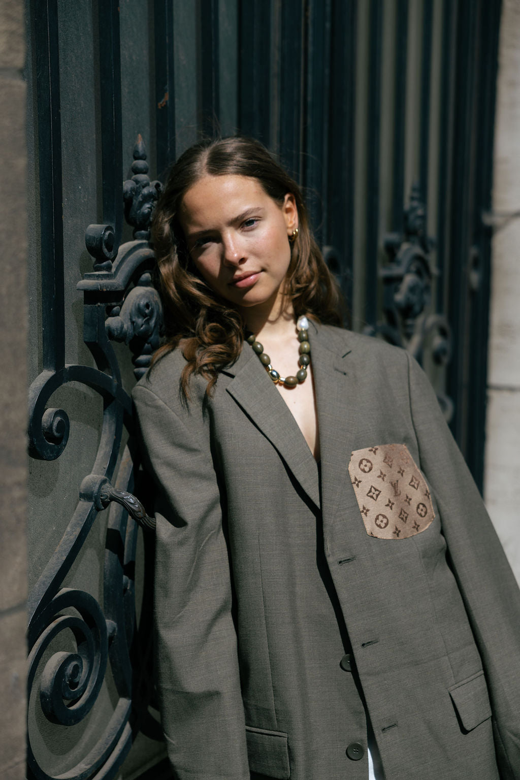 Attire LV blazer green