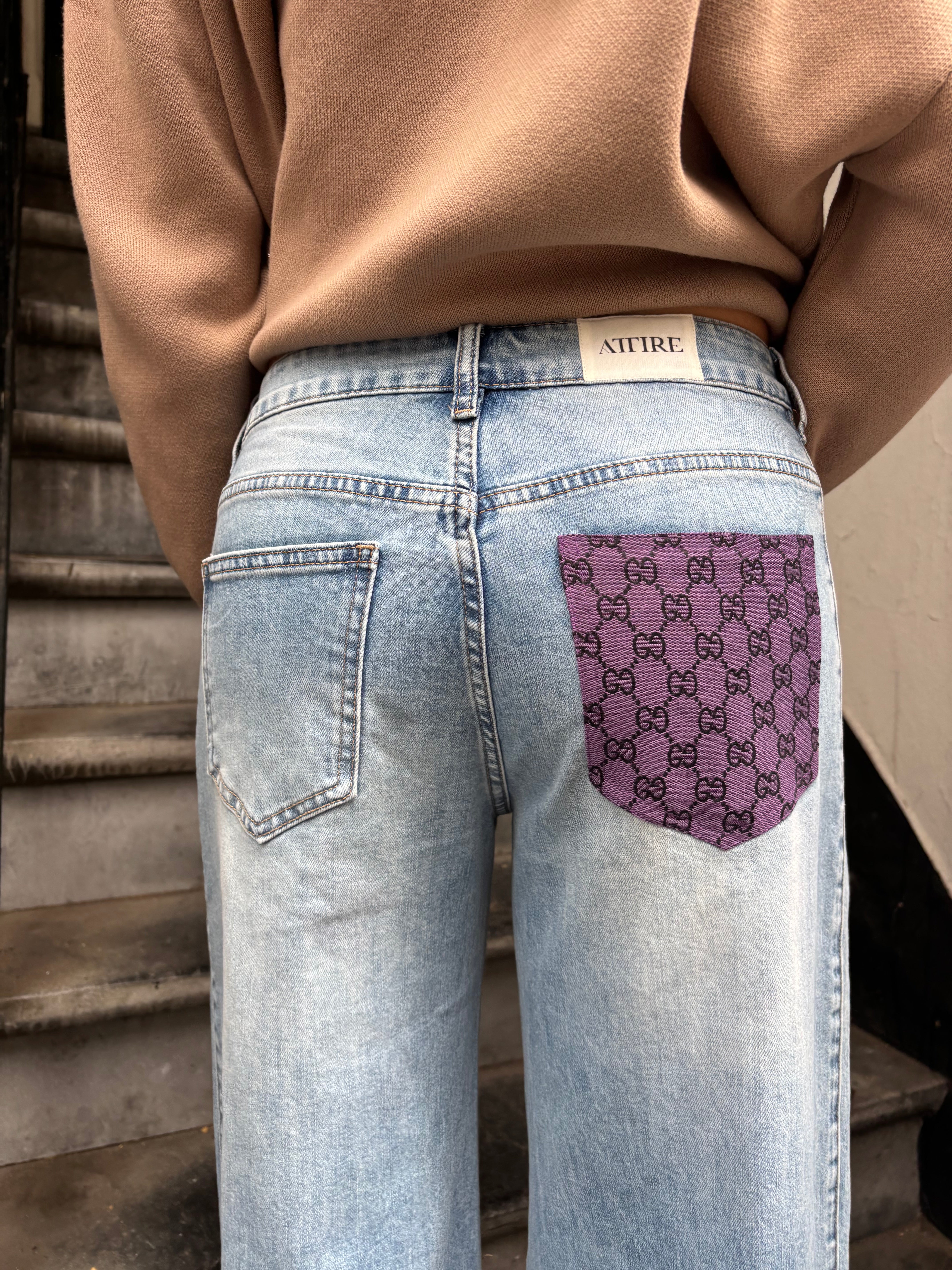 Attire sale jeans paars