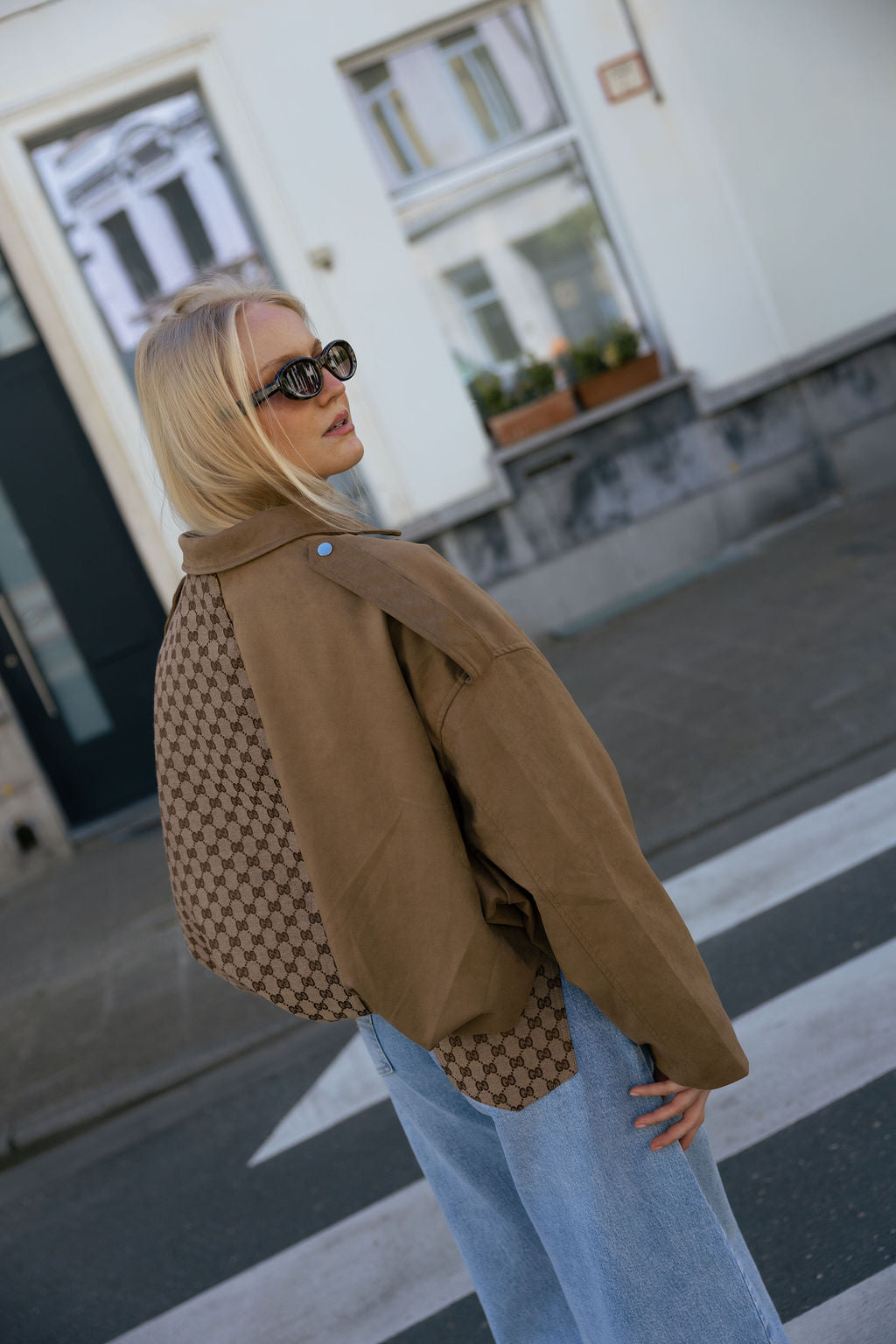 Attire bomber beige GG