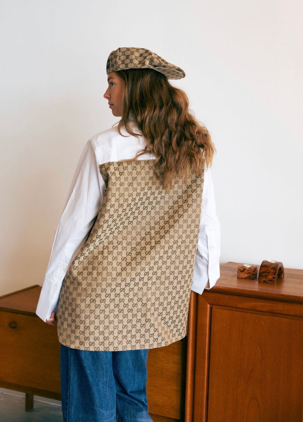Attire blouse beige