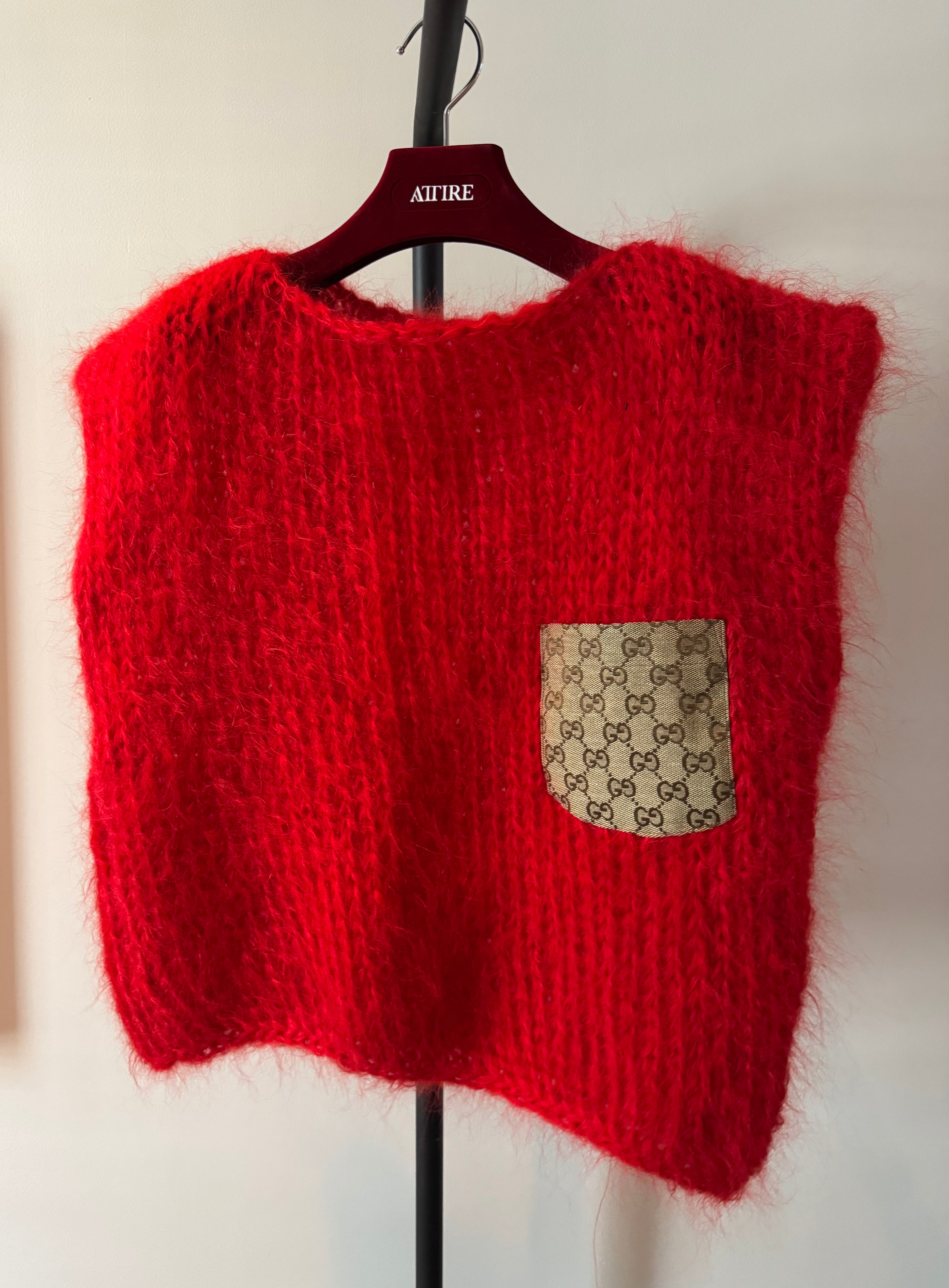 Ruby mohair spencer