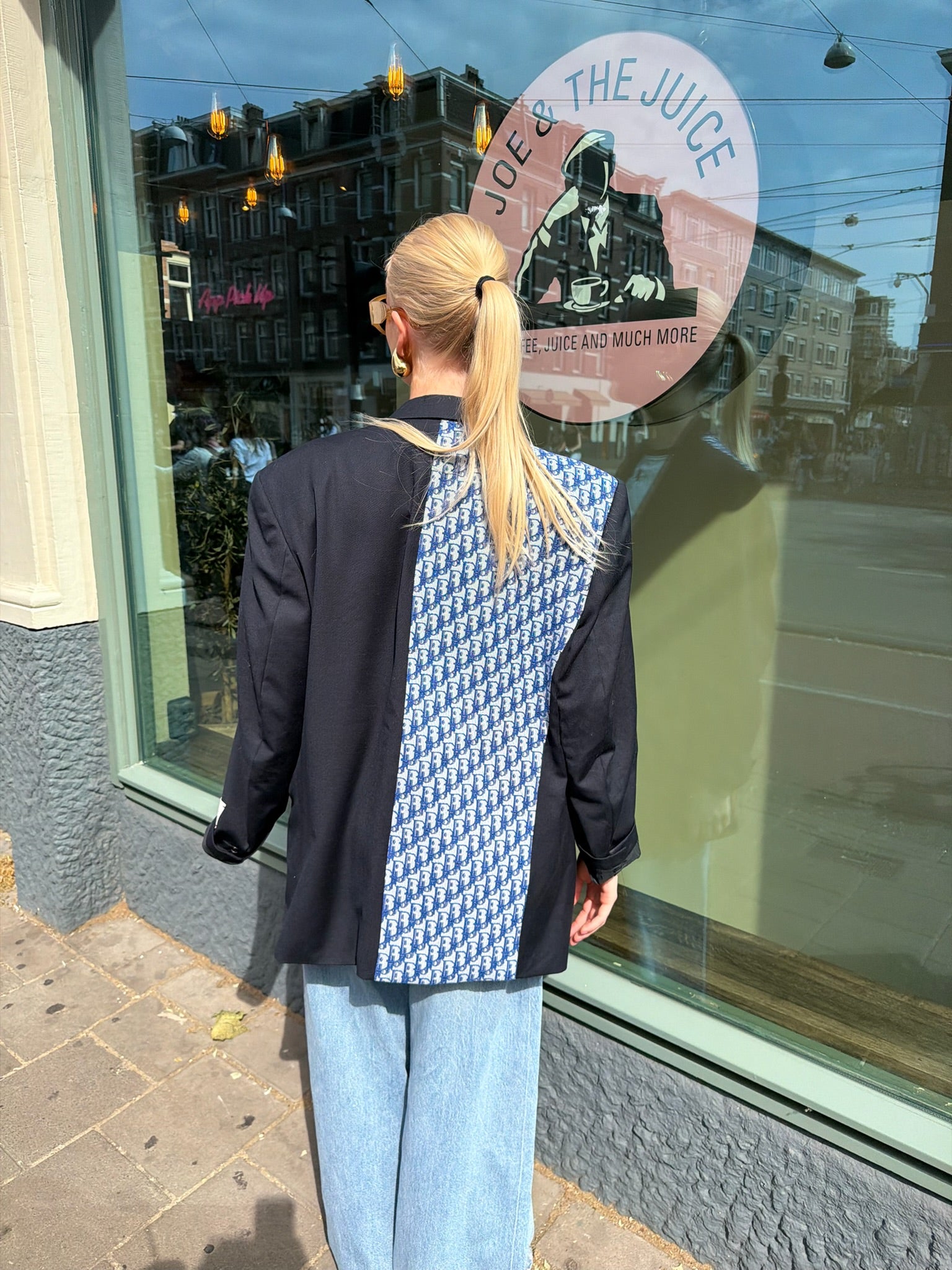 Attire Dior blazer blue