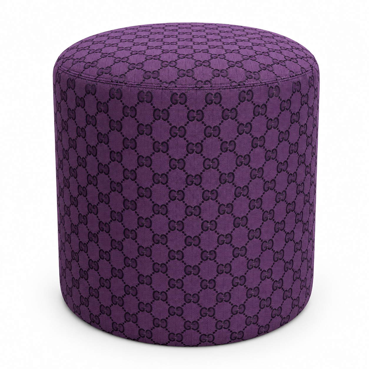 Attire poef purple