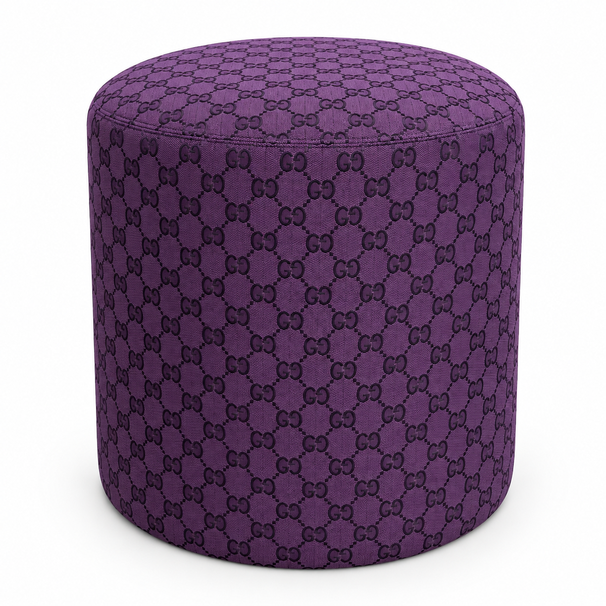 Attire poef purple