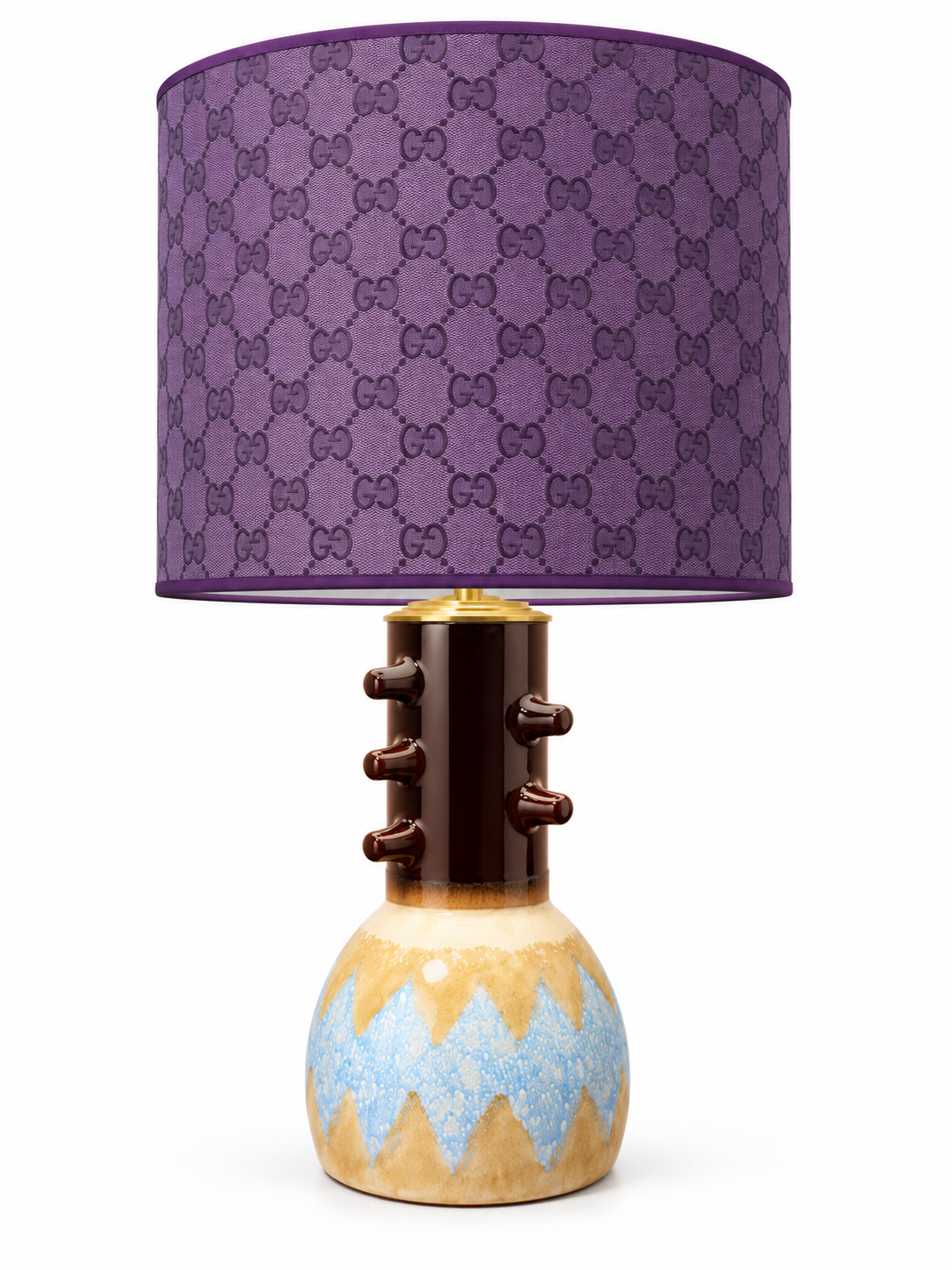 Lampshade purple