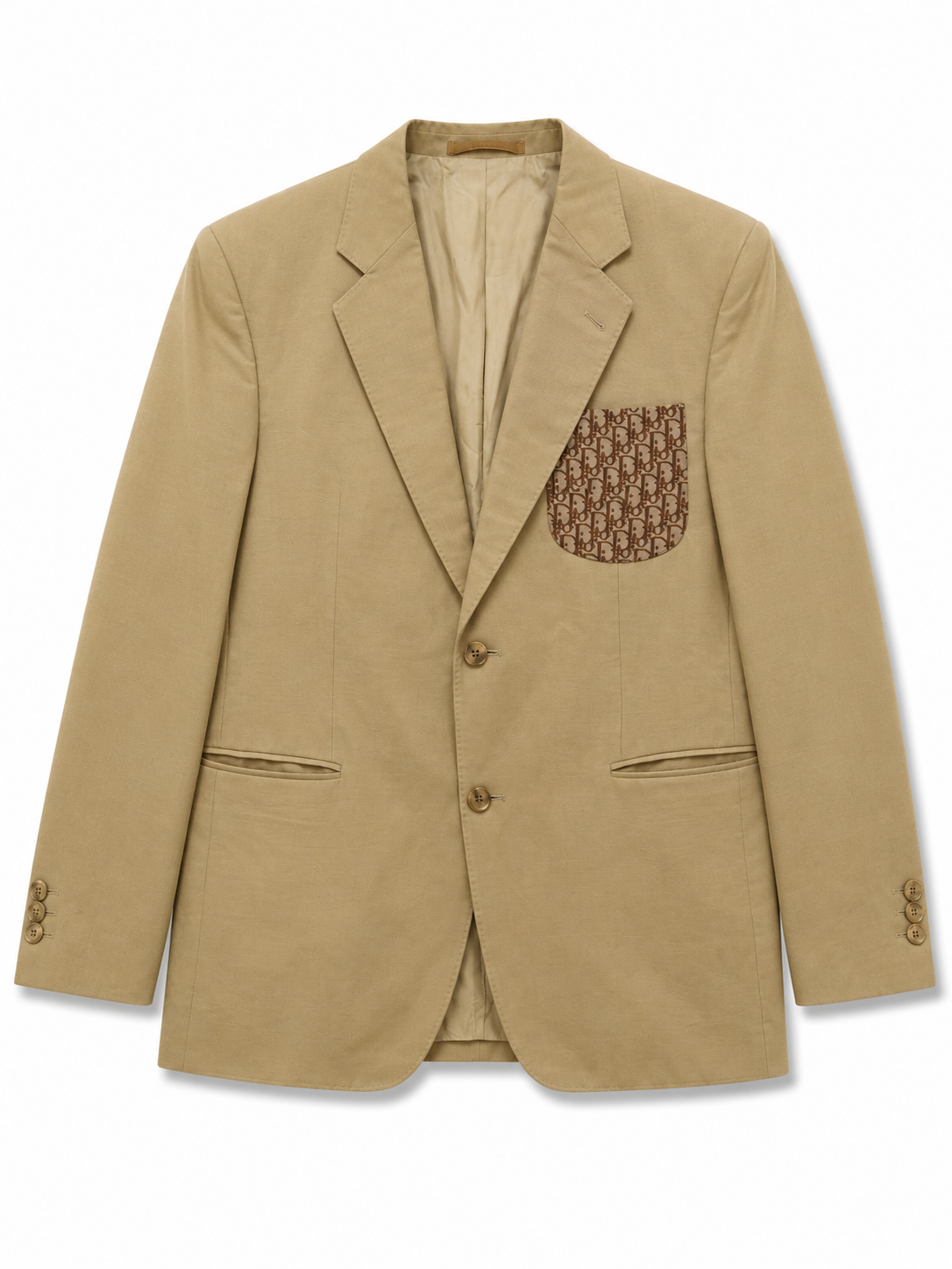 Beige blazer one size