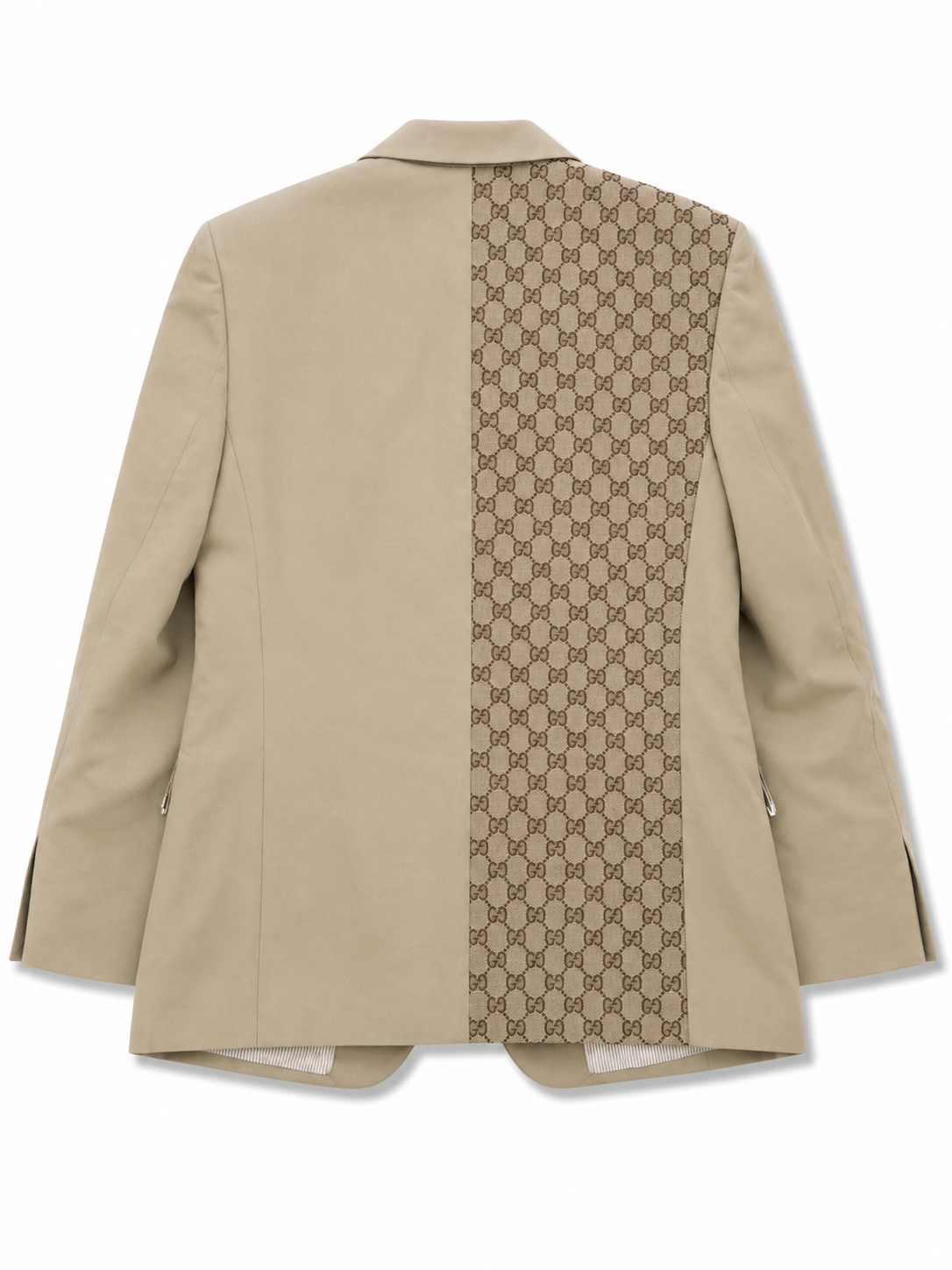 Beige GG blazer one size