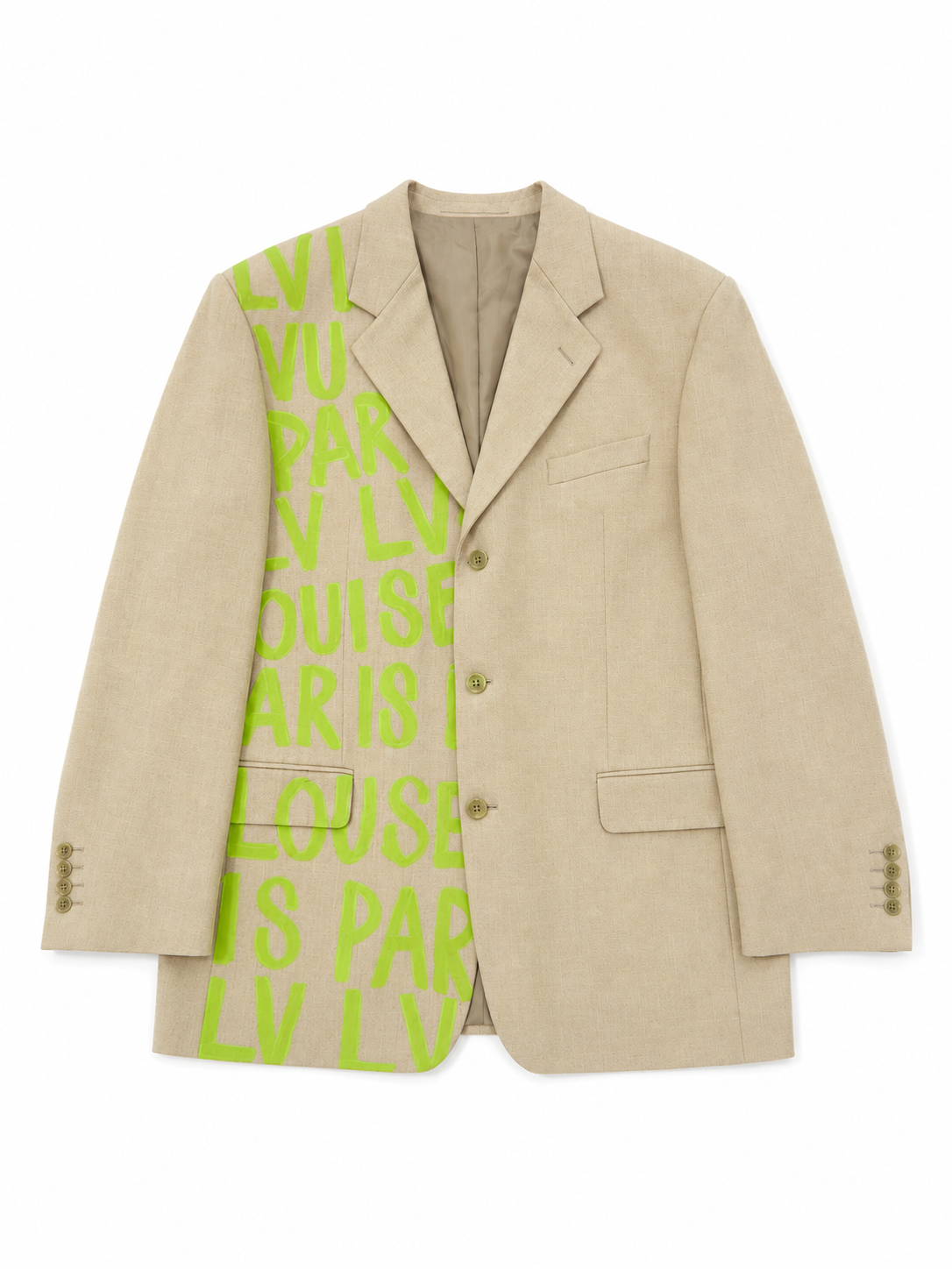 Attire neon blazer