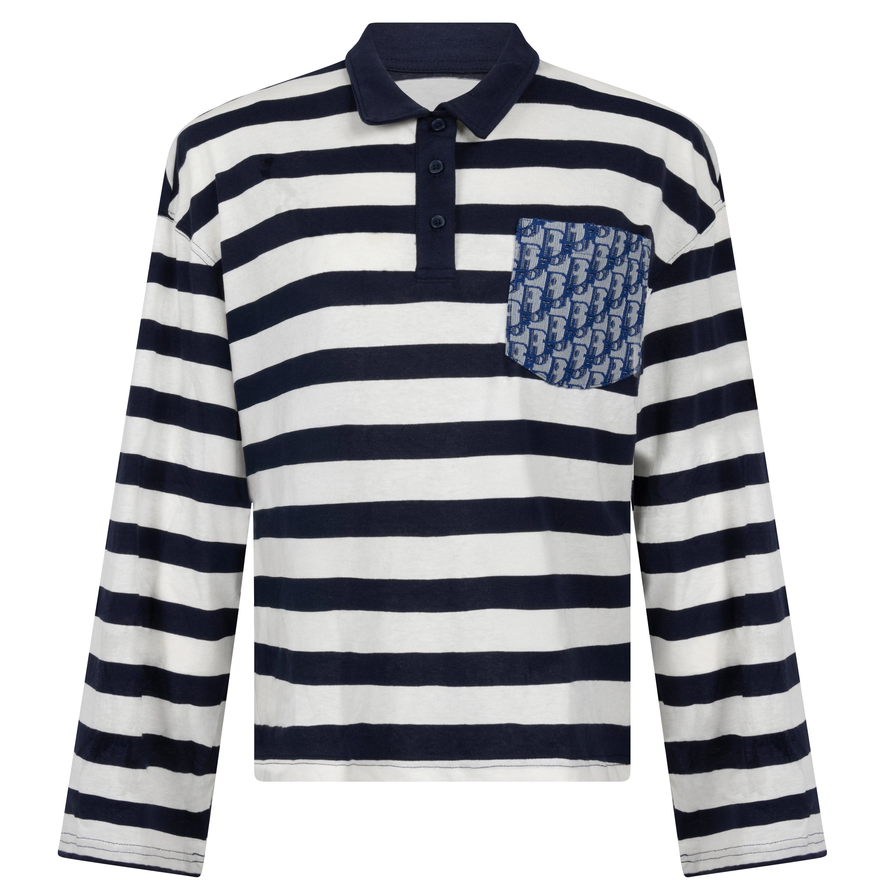 Santorini polo blue