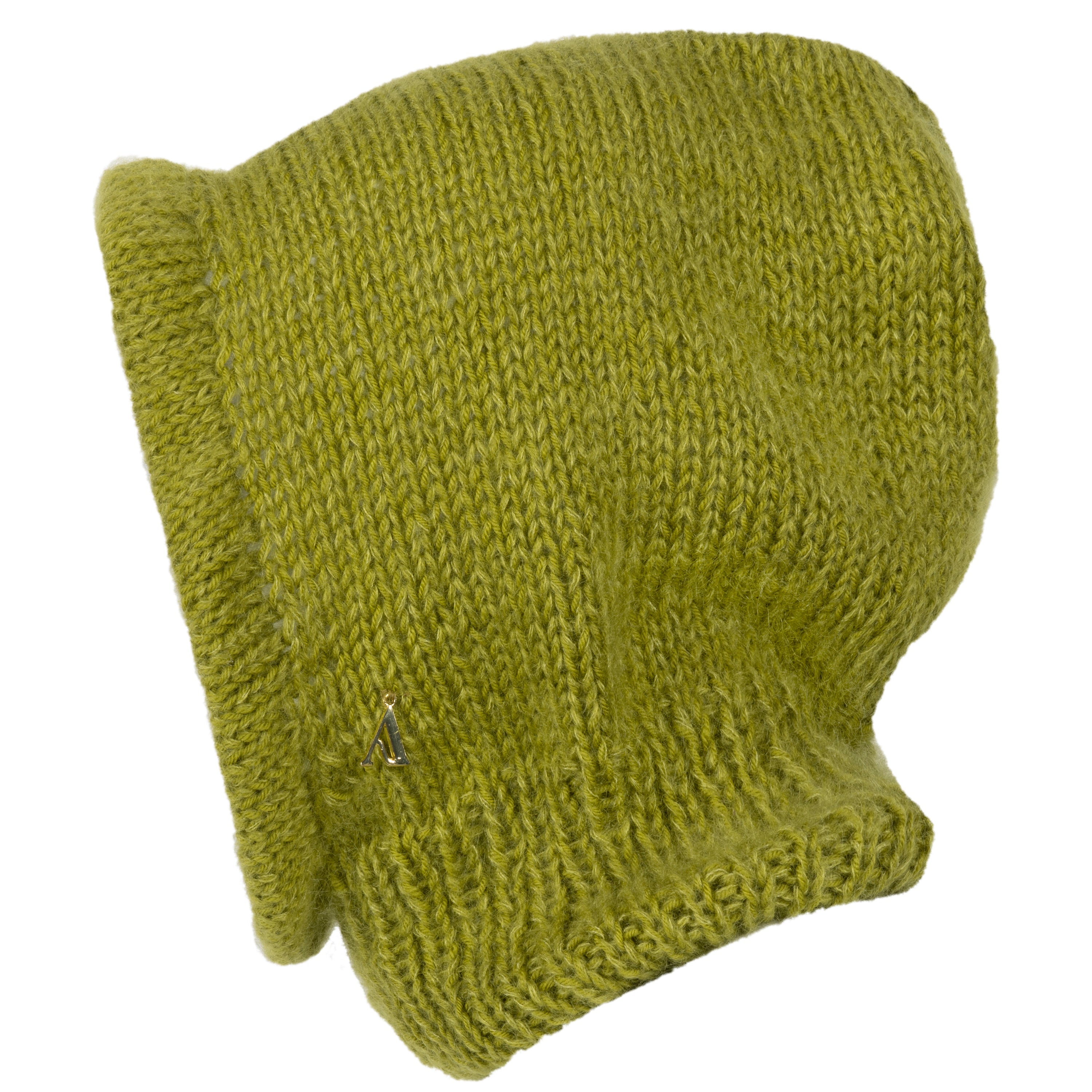 Balaclava mohair mosgroen