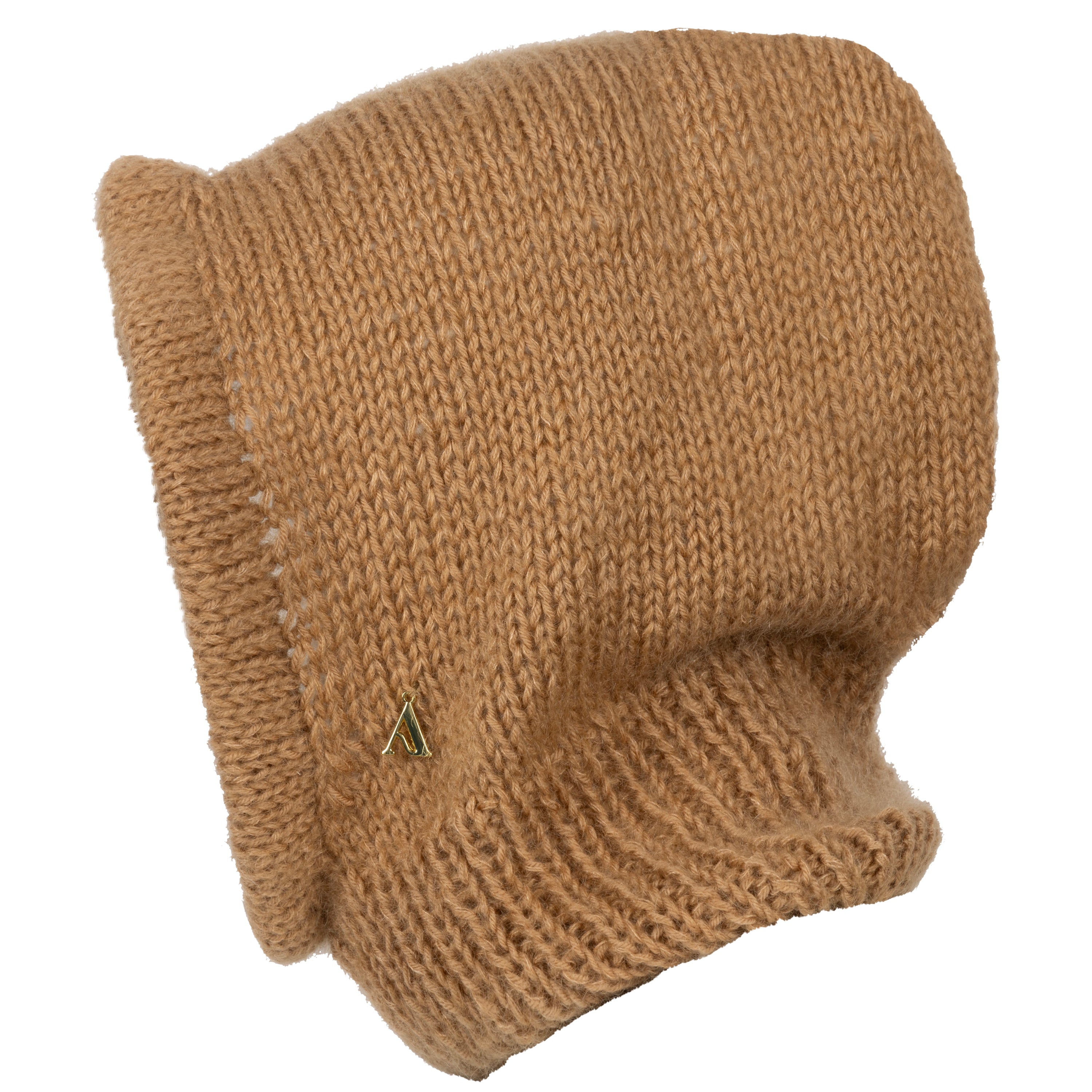Balaclava mohair beige