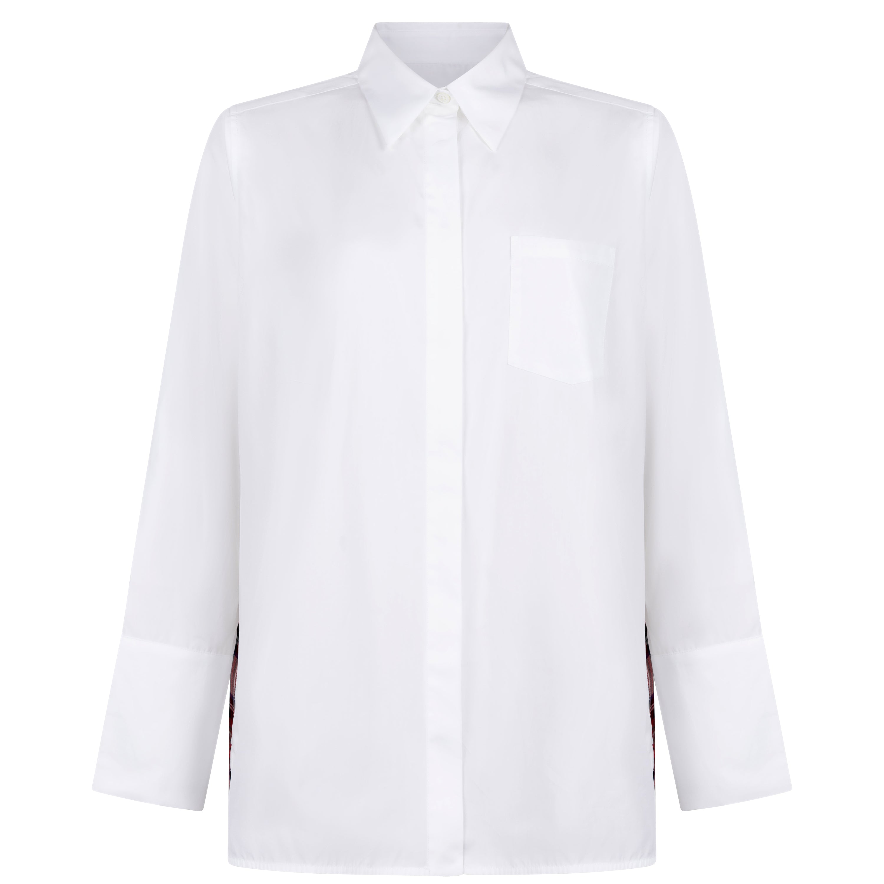 Scottish blouse white