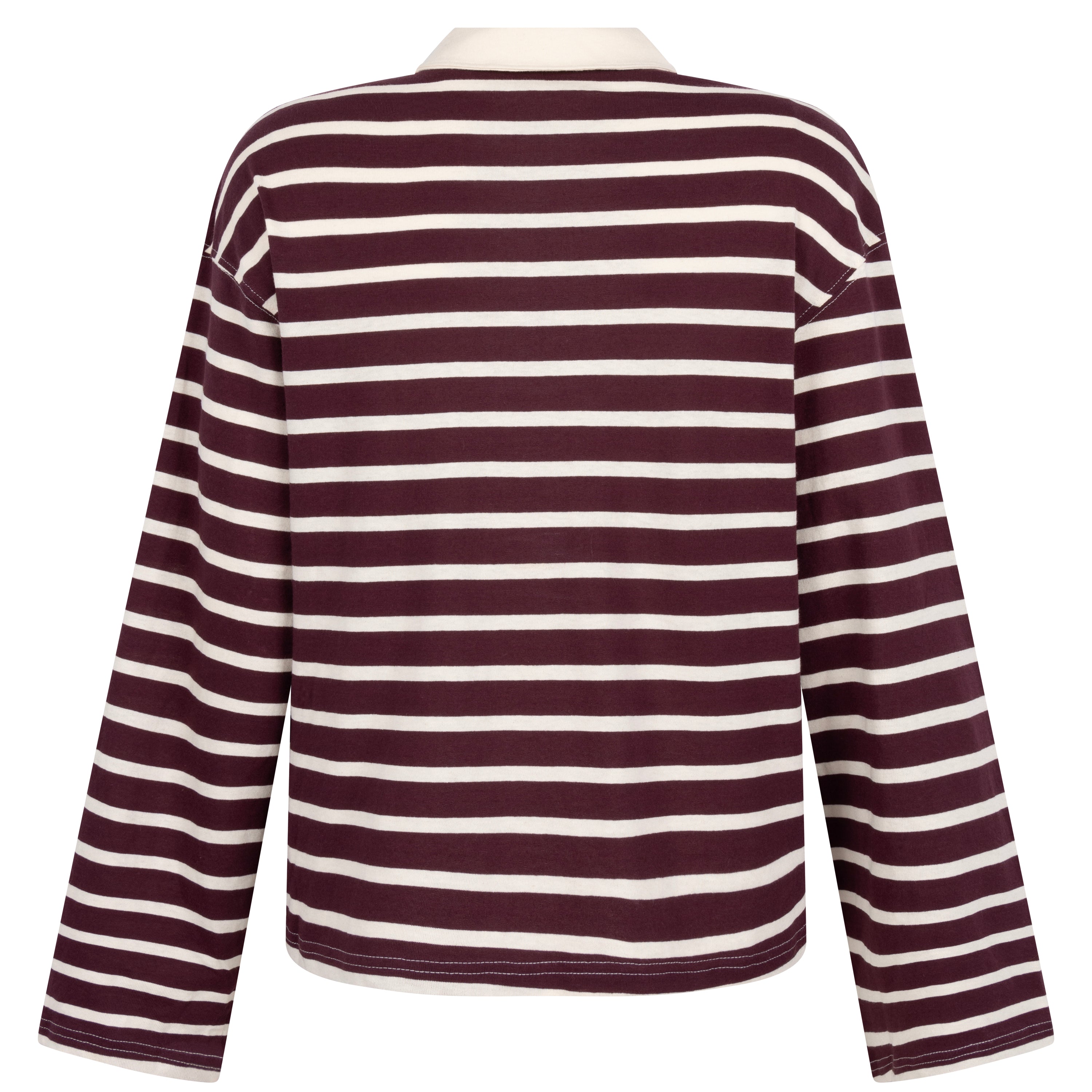 Santorini polo burgundy